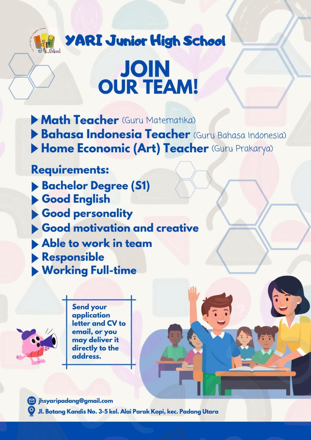 Teachers – Yari Junior High School