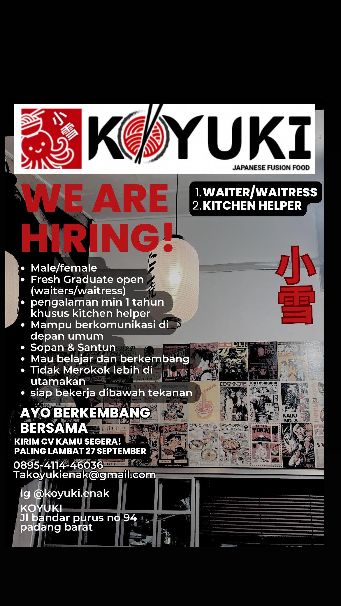 Karyawan – Koyuki Padang