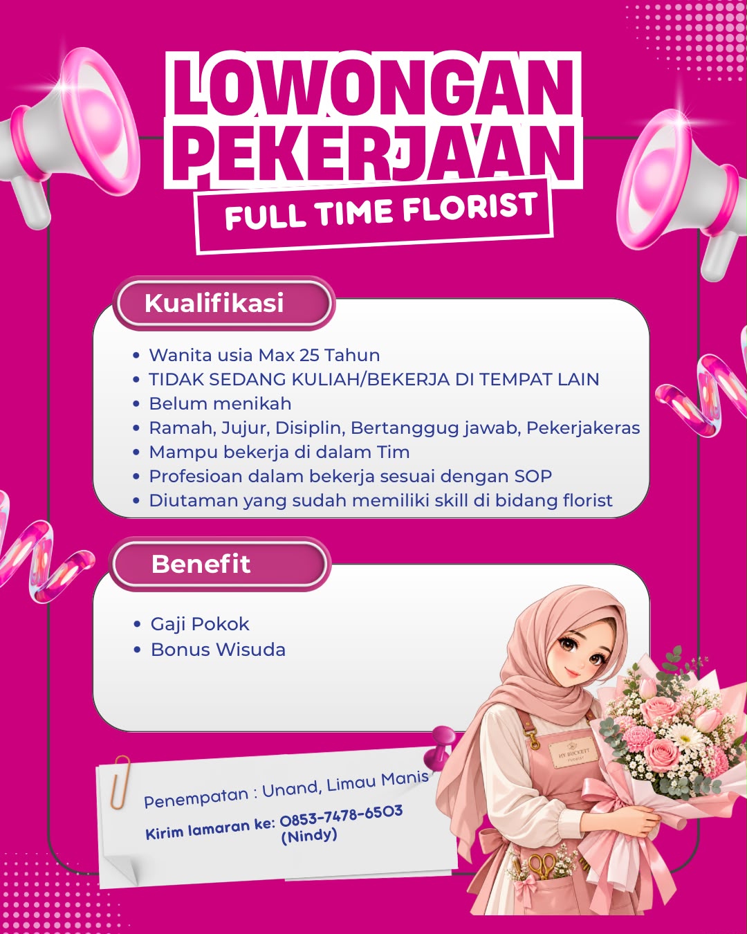 Fulltime Florist 