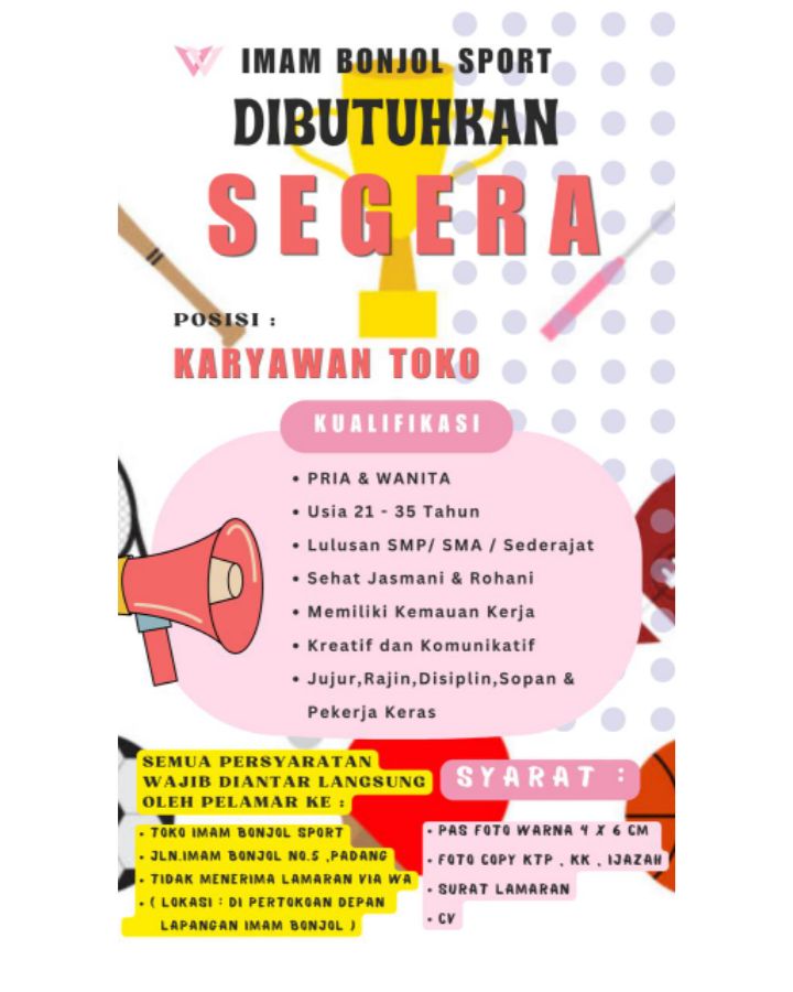 Karyawan – Imam Bonjol Sport