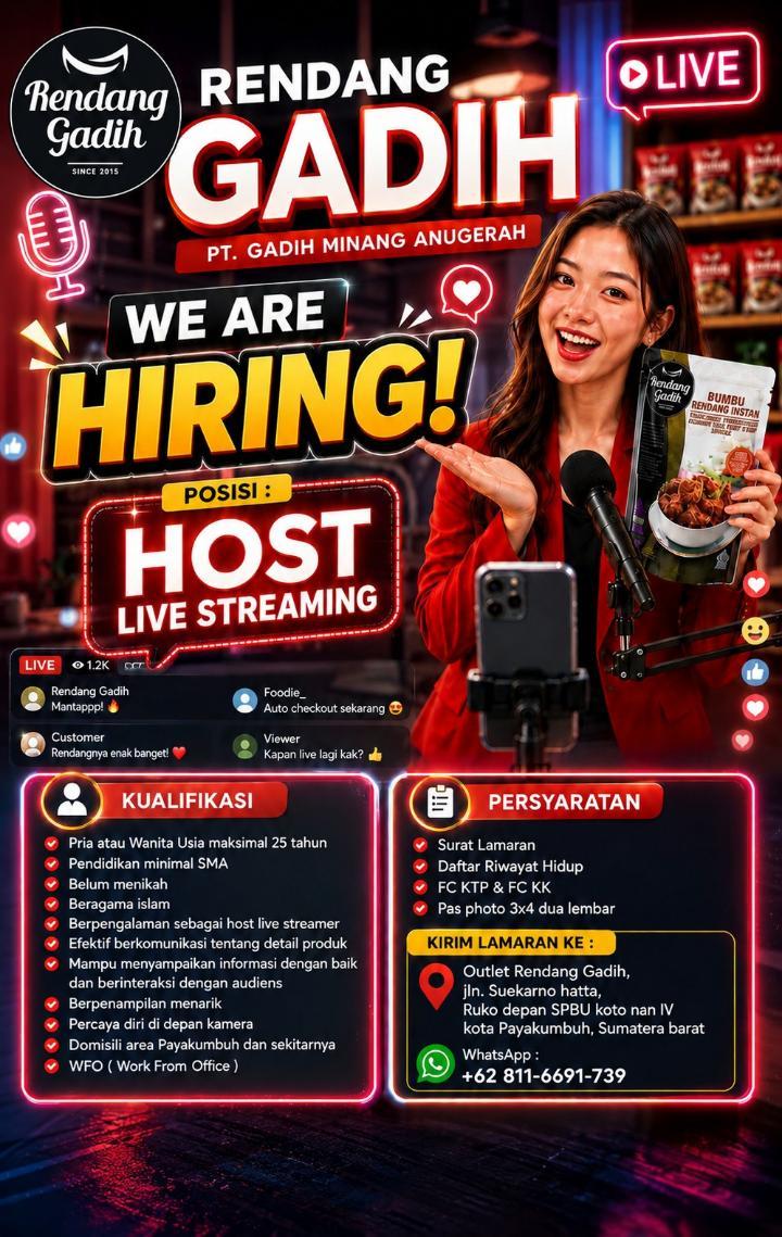 Host Live Streamingย – rendanggadih