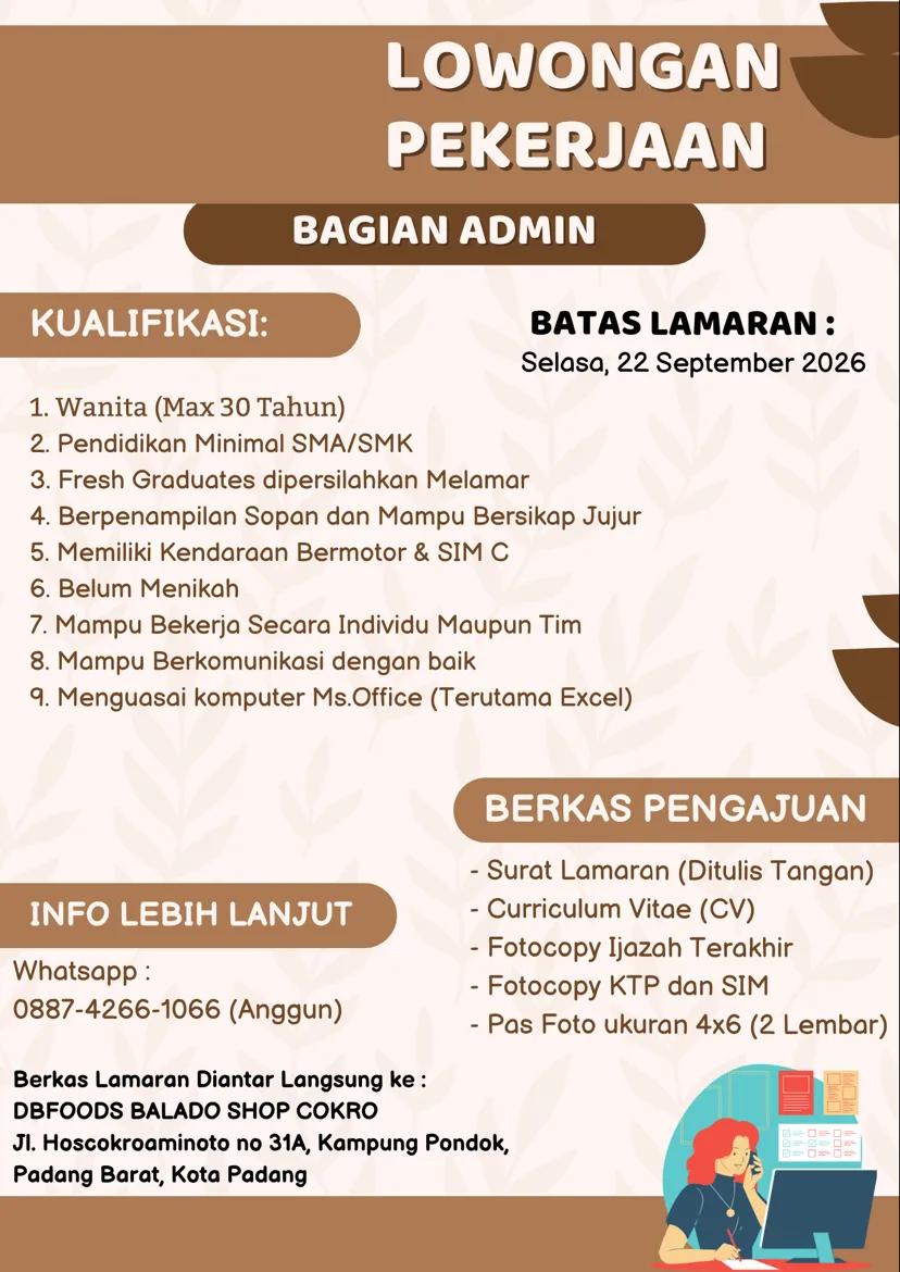 Admin – dbfoods.id