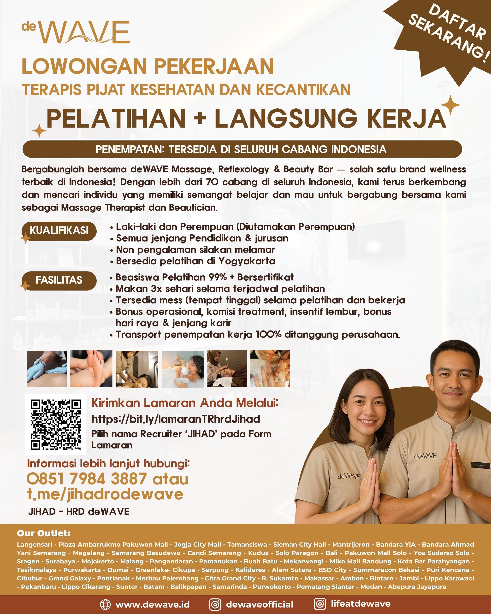 Terapis dan Beautician – DeWave