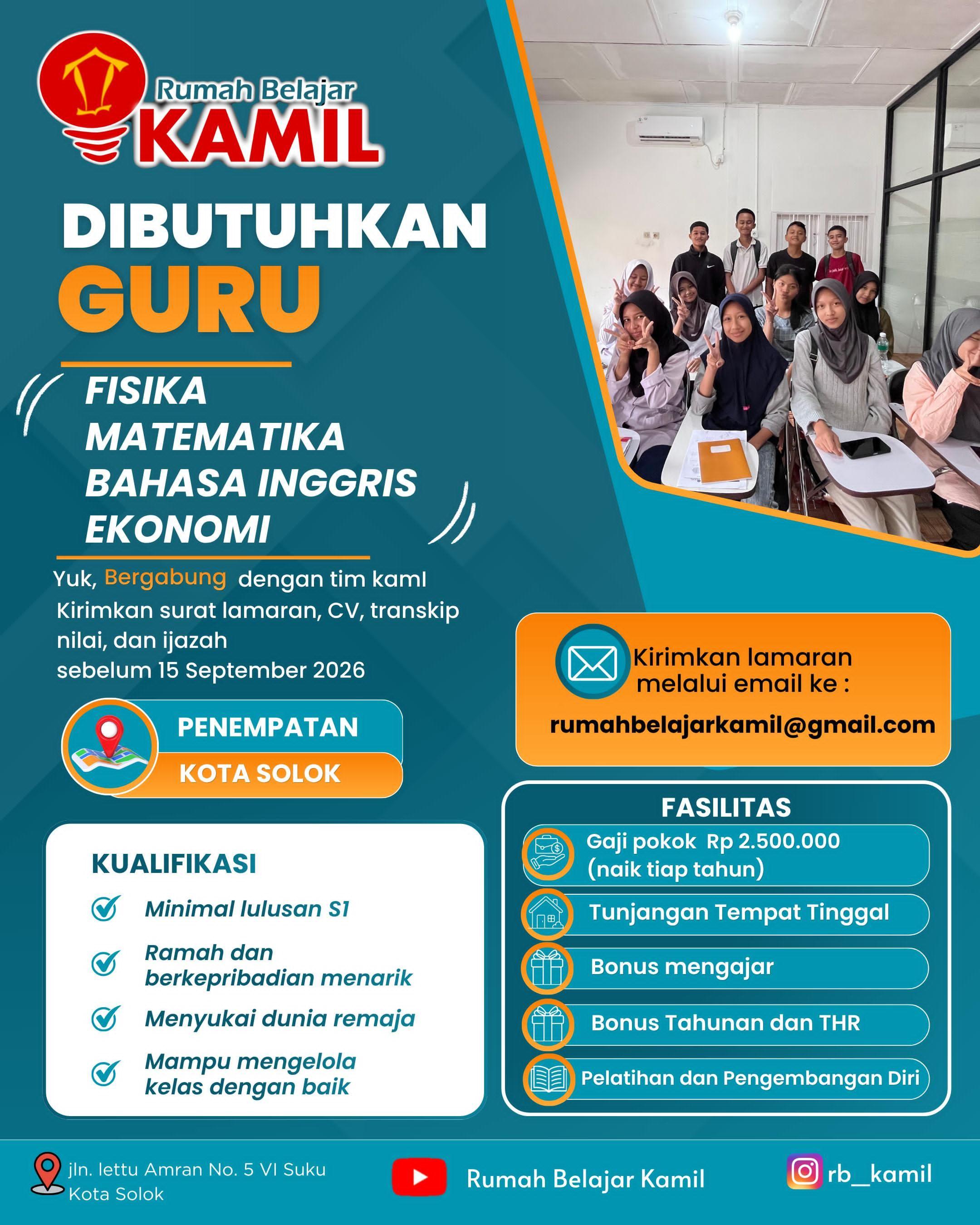 Guru Bimbel – RB Kamil