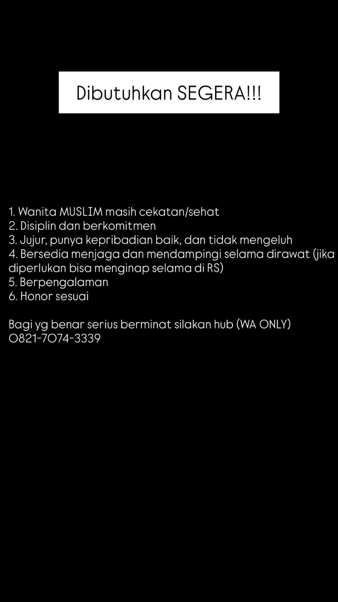 Perawat Wanita