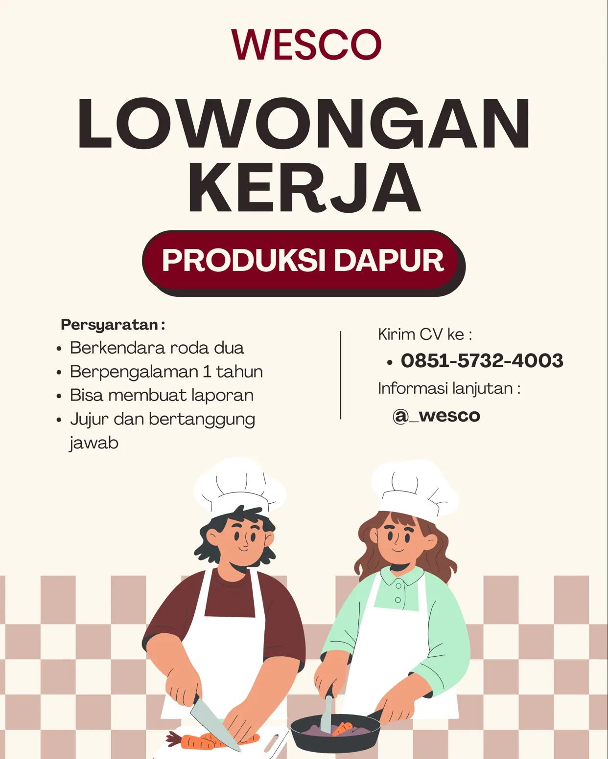 Produksi Dapur – Wesco