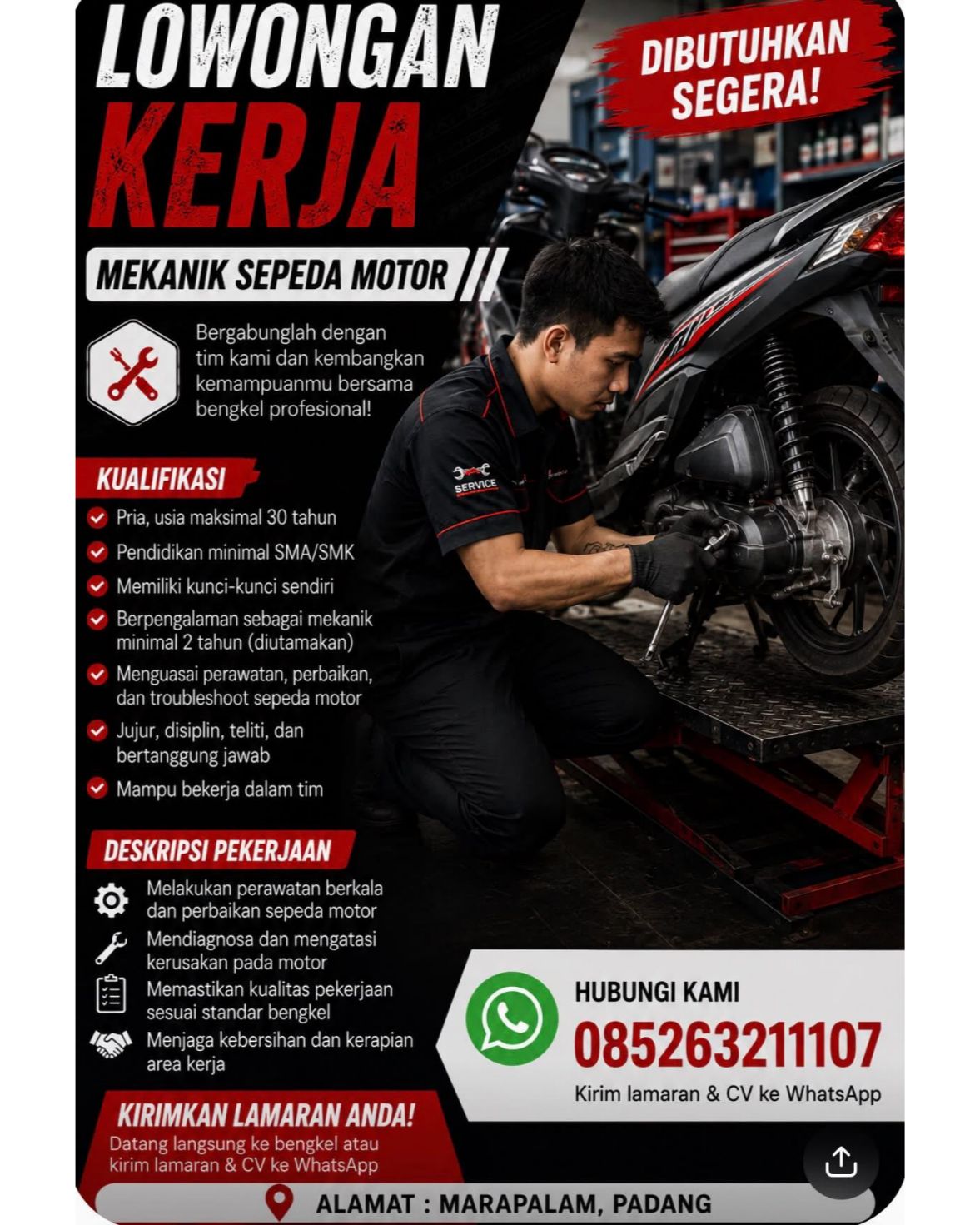 Mekanik Sepeda Motor 