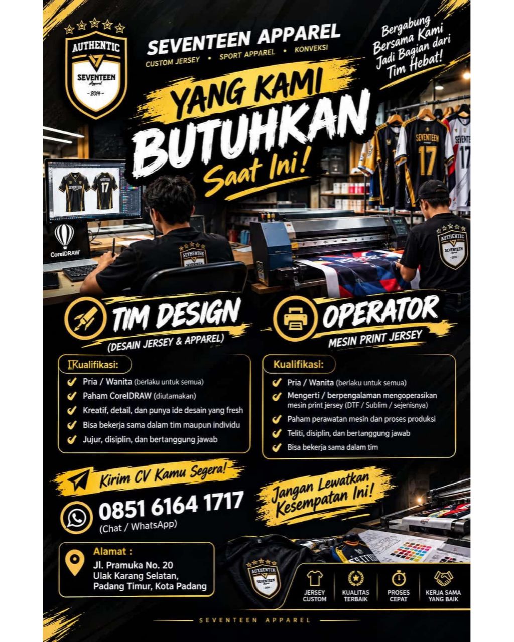 Tim Design – Operator – Seventeen Apparel