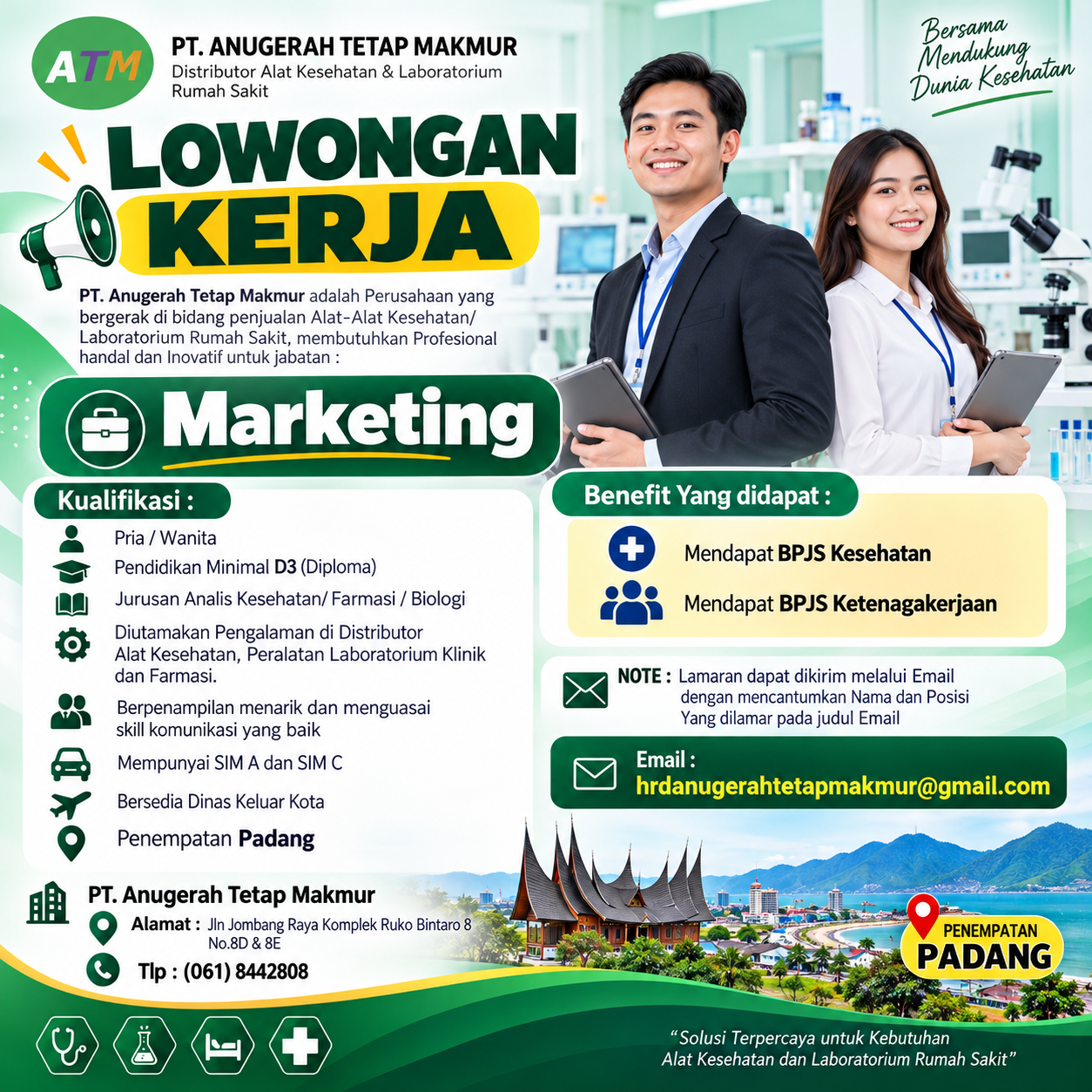 Marketing – PT Anugerah Tetap Makmur