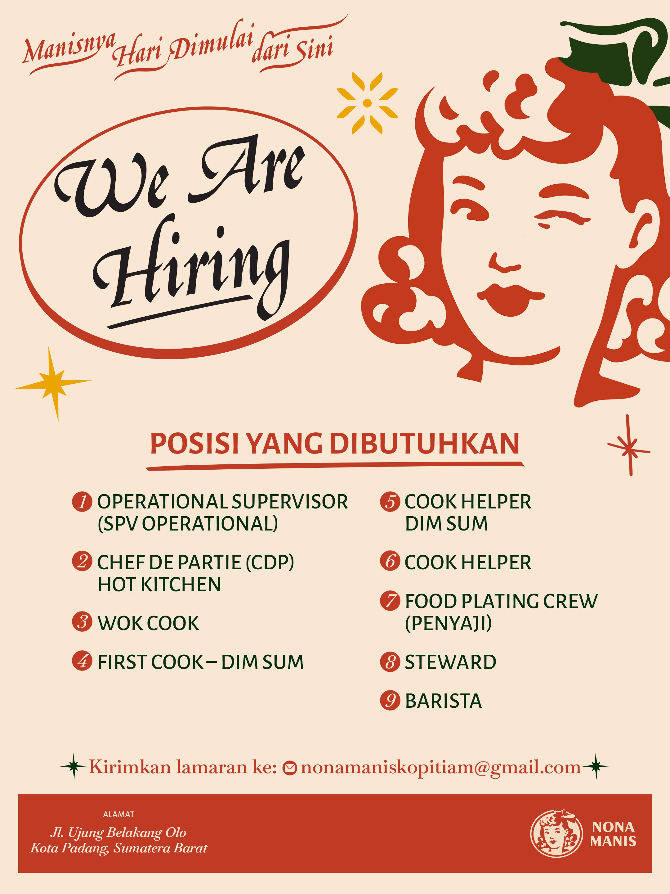 Karyawan – Nona Manis Kopi Tiam