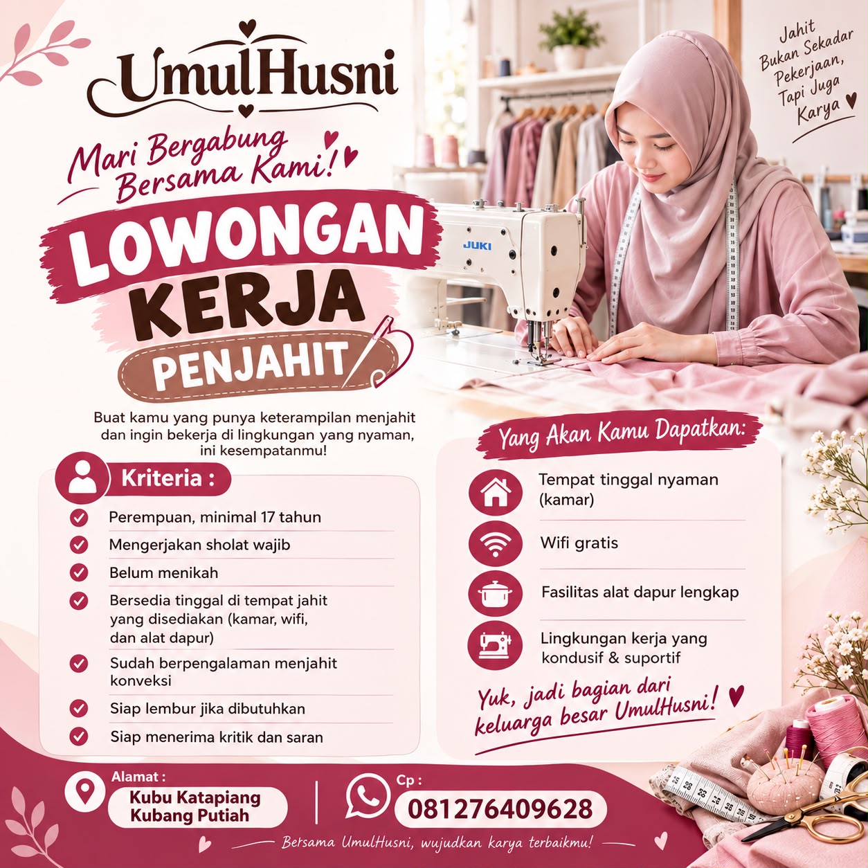 Penjahit – Umul Husni