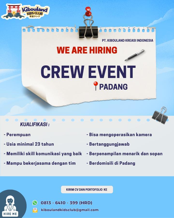 Crew Event – Kibou Land Kreasi Indonesia