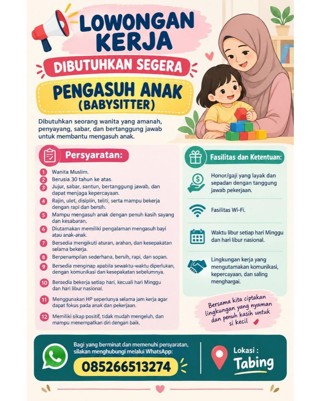 Pengasuh Anak (Babysitter)